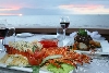 The Sunset dinner cruise in the Silver Star package includes a lobster dinner upgrade option