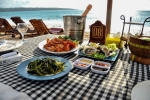 Seafood dinner at Jimbaran Beach