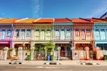 The colorful Peranakan houses