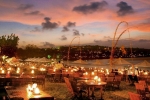 Enjoy sunset dinner at Jimbaran Beach