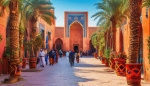 Majestic Koutoubia Mosque in Marrakesh