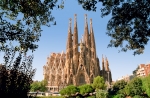 Sagrada Familia in Barcelona, a UNESCO world heritage site.