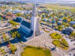 Iconic Hallgrimskirkja Church in Reykjavik