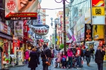 Lively district of Dotonbori, heart of Osaka